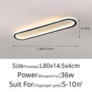 GobekUsa LED Strip Ceiling Lights for Bedroom Hallway Living Room Decor