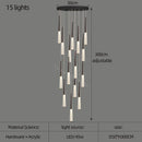 GobekUsa Acrylic Cone Pendant Light for Villa Stair, Kitchen, and Restaurant.