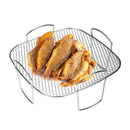 GobekUsa Air Fryer Stainless Steel Dehydrator Rack Layer for Cooking Baking
