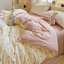 GobekUsa Cloud Touch Ultra Soft Duvet Cover Set in Sweet Design & Double Layer Yarn