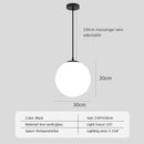 GobekUsa Glass Ball Pendant Lights: Elegant Globe Hanging Lamps for Home, Restaurant & Bar.