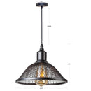 GobekUsa Black Industrial Cage Pendant Light for Kitchen Island Dining Room