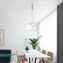 GobekUsa Glass Ball LED Pendant Chandelier for Modern Spaces