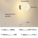 GobekUsa Astronaut Cartoon LED Wall Lamp for Modern Home Decor