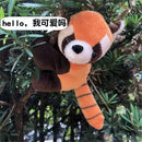 GobekUsa Cute Panda Plush Clip-On Pendant - Small Funny Bedroom Decoration