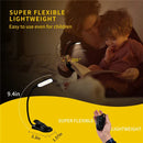 GobekUsa 7 LED Book Light: Rechargeable Reading Lamp with 3-Level White Light Clip-On