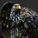 GobekUsa Eagle Statue Resin Ornament for Home and Office Decor, Symbolizing Wealth and Power