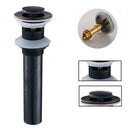 GobekUsa Gold Large Round Bathroom Pop-up Drain for Copper Washbasin Sink