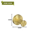 GobekUsa Brushed Gold Bathroom Accessories Set