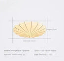 GobekUsa Cream Flower Pendant Light for Dining & Living Room