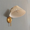 GobekUsa Golden LED Reading Wall Lamp, Modern Minimalist Bedside Wall Light