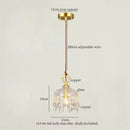 GobekUsa Crystal Glass LED Pendant Lights for Modern Spaces