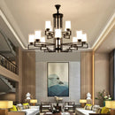 GobekUsa Chinese Style Luxury Living Room Chandelier for Elegant Homes