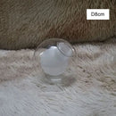 GobekUsa Glass Shade Cover Replacement with 2cm Fitter Opening for Globe D8cm-D25cm Sizes