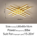 GobekUsa Gold Black Acrylic LED Chandeliers: Elegant Indoor Lighting for Bedroom, Dining, Living Room