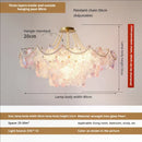 GobekUsa Leafless Crystal Chandelier: Modern French Living Room & Bedroom Lighting