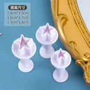 GobekUsa Heart & Star Cake Decorating Cookie Cutter Set - Mini Pastry Tools For Kids