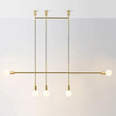 GobekUsa Geometric Iron Pendant Lights for Dining Bedroom Cafe Indoor Decor