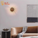 GobekUsa LED Aluminum Wall Lamp: Modern Minimalist Art Decor for Living Bedroom Hotel