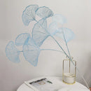 GobekUsa Ginkgo Leaf Branch Artificial Flowers Home Decor