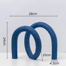 GobekUsa Abstract Twisted Knot Sculpture for Room Aesthetics Decor
