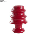GobekUsa Christmas Tree Ceramic Vase Xmas Decor Table Flowers Room Decor