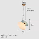 GobekUsa Glass Indoor Pendant Lights for Dining Room Kitchen Bar Shop