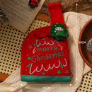 GobekUsa Christmas Knitted Apple Bag with Doll Handbag for Holiday Decoration and Children
