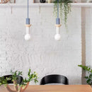 GobekUsa LED Wooden Pendant Light: Nordic Design, Kawaii Bedroom Decor Fixture