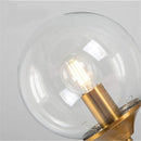 GobekUsa Clear Glass Lamp Shade Round Light Cover Replacement - D13cm to D25cm