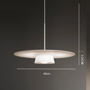GobekUsa Circular Coffee Shop Pendant Light: Creative Designer Homestay Lamp
