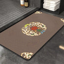 GobekUsa Chinese Style Diatom Mud Entry Door Mat - Super Absorbent & Anti-Slip