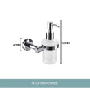 GobekUsa Bathroom Essentials Set: Towel Bar, Toilet Paper Holder, Bathrobe Hook, Soap Dish, Toilet Brush