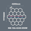 GobekUsa Hexagon LED Ceiling Light: High-Performance, Best-Selling, Honeycomb Design