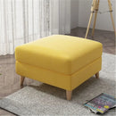 GobekUsa Jacquard Square Stool Cover for Living Room Office Home Decor