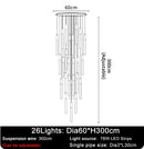 GobekUsa LED Chandelier: Modern Staircase & Kitchen Pendant Light for Home Decoration