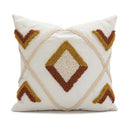 GobekUsa Geometric Tufted Plush Cushion Cover for Stylish Home Decor