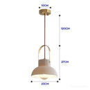 GobekUsa Japanese Ceramics Bedside Chandelier | Designer Bedroom Lamp for Home Decor