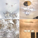 GobekUsa Gold LED Ceiling Pendant Light Fixture for Home Decoration and Modern Living