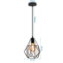 GobekUsa Industrial Black Mini Pendant Light for Dining Room, Bar, and Clothing Store