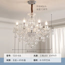 GobekUsa Elegant LED Crystal Chandelier for Home Décor and Romantic Ambiance