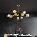 GobekUsa Crystal Chandelier: Luxury Living Room & Dining Room Ceiling Light