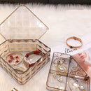 GobekUsa Elegant Jewelry Boxes and Cosmetic Jars - Plastic Storage Containers