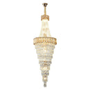 GobekUsa Crystal Chandelier: High-End Duplex & Spiral Staircase Light for Luxury Living Spaces