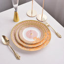 GobekUsa Golden Flower Bone China Tableware Set