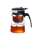 GobekUsa Glass Tea Kettle with Infuser for Brewing Tea and Herbal Drinks