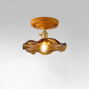GobekUsa Brass Glass Ceiling Lamp Modern LED Light Fixture - Elegant Home Decor