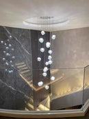 GobekUsa Cube Chandelier Pendant Lights for Restaurant Loft Stairwell Bedroom Art Décor