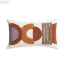GobekUsa Geometric Embroidered Cushion Cover - 45x45cm/30x50cm - Ethnical Pattern