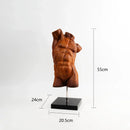 GobekUsa Abstract Figure Sculpture: David Brokeback Male Body Decorative Figurine